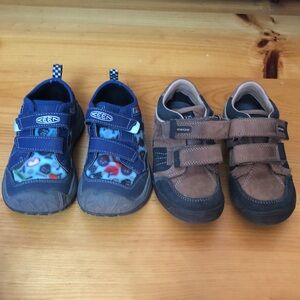 Keen and Geox sneakers size 10